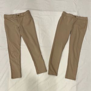 BUNDLE OF TWO Old Navy Girls Jeggings Size 8